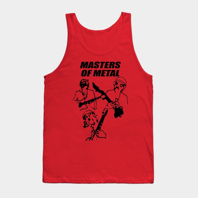 MASTERS OF METAL Tank Top by Cankor Comics